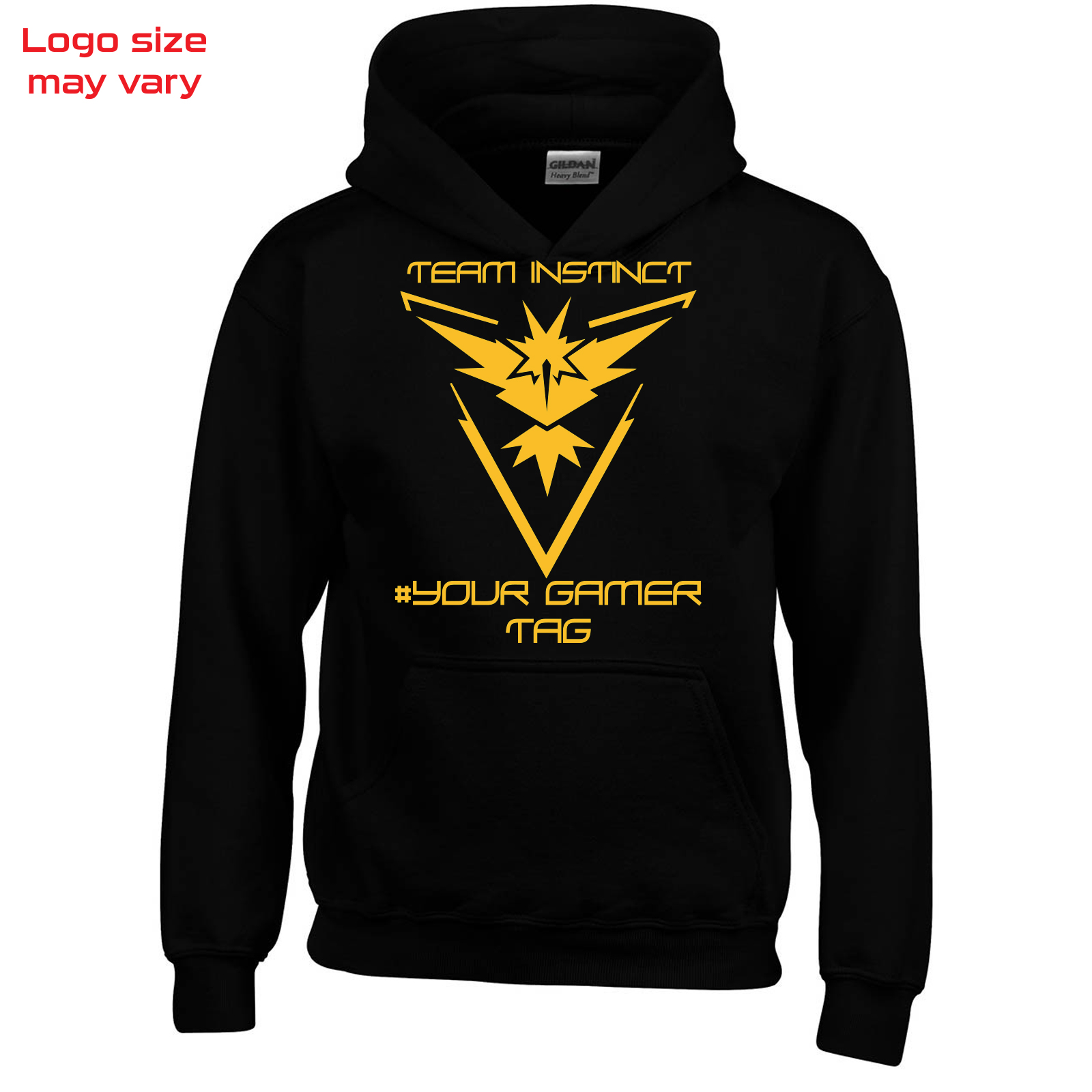 Details About Pokemon Inspired Go Hoodie Team Instinct Boys Girls Men Women - pokemon team instinct roblox