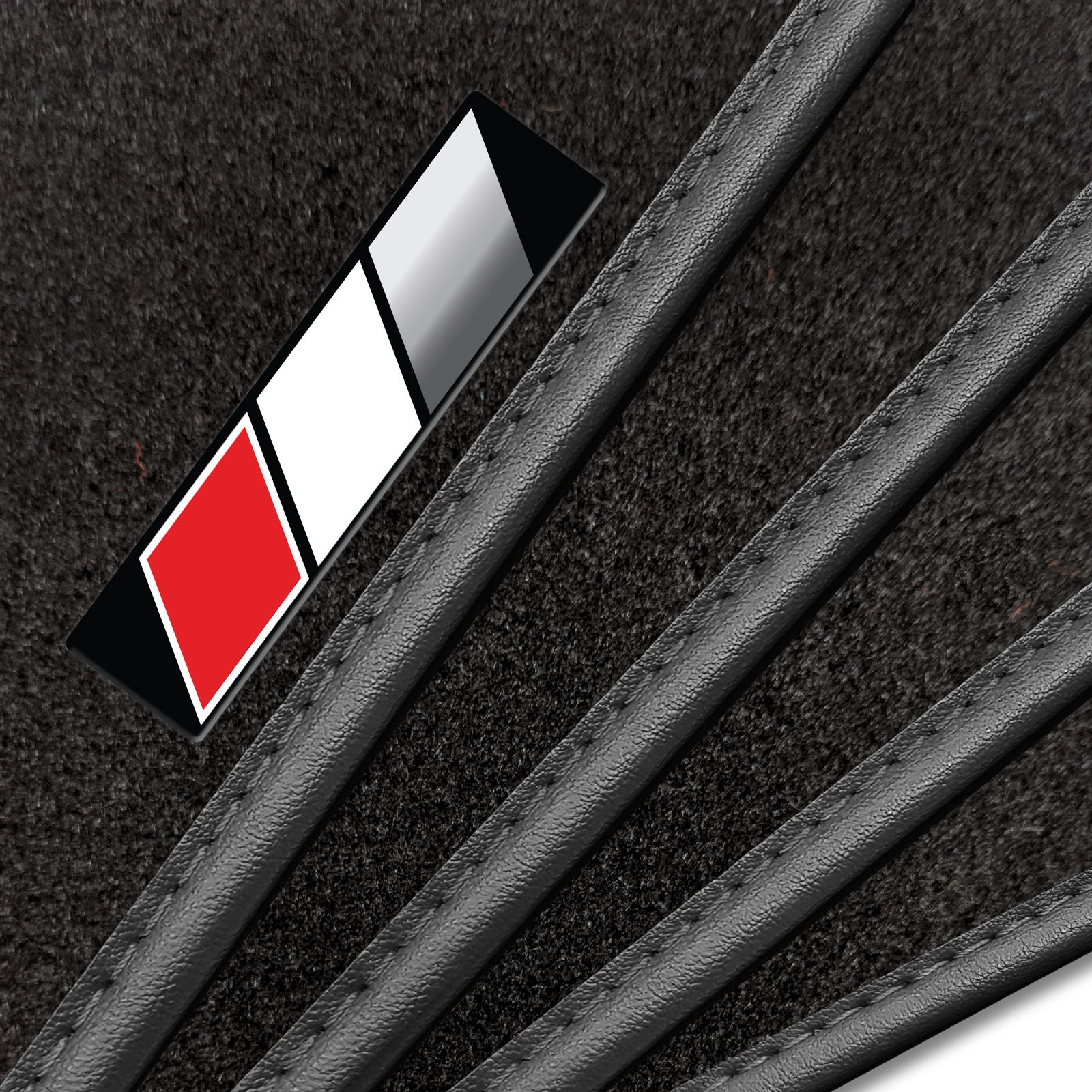 Audi R8 Coupe 07 15 S Line Luxury Black Car Mats Logo Ebay